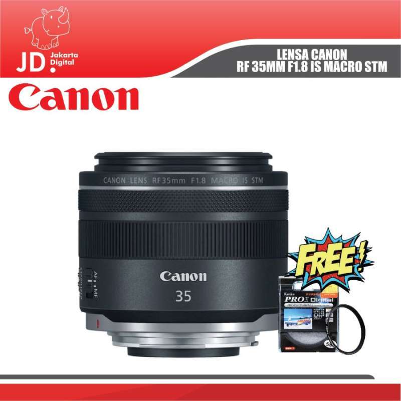 Lensa Canon RF 35mm Macro IS STM Lens
