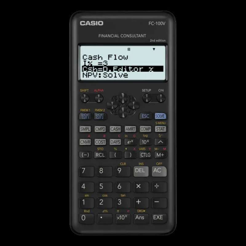 Promo Casio Fc 100 V Calculator Financial Diskon 23 Di Seller Carima Store Kalibata Kota Jakarta Selatan Blibli