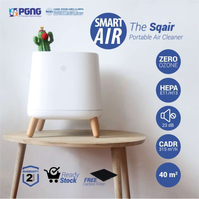 Sqair outlet hepa filter