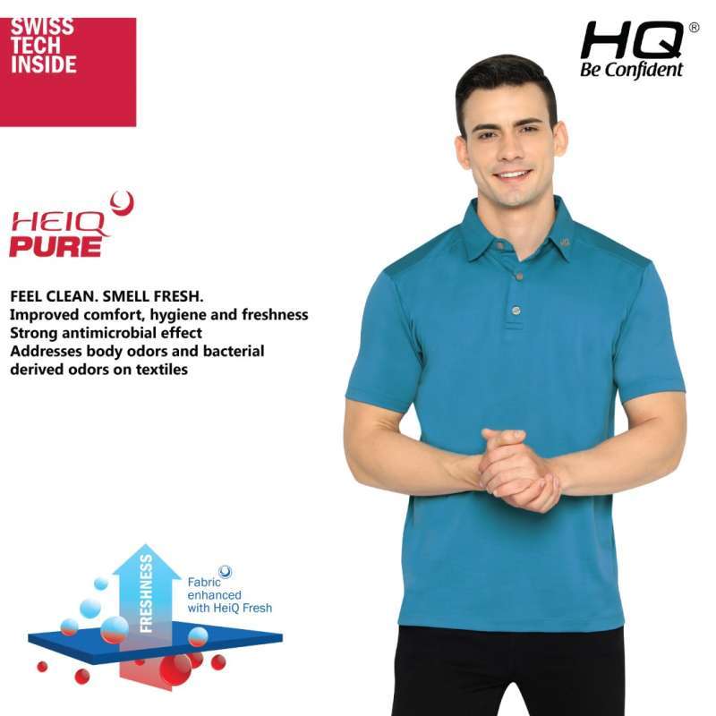 Baju Polo Shirt Swiss Tech Golf Polyester DriFit Premium Quality HQ 6
