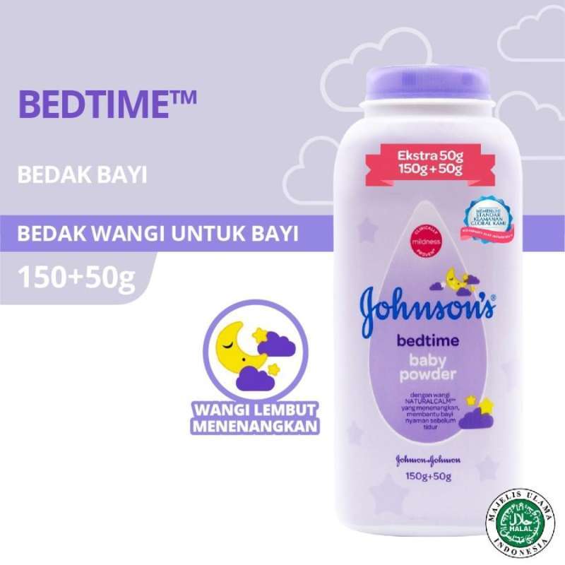 Johnson's bedtime baby shop powder