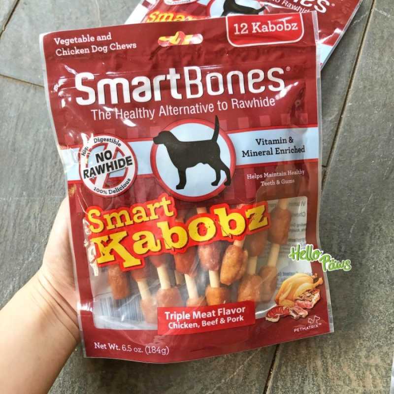 Jual Smartbones Kabobz Triple Meat Flavor 12pcs Dog Dental Chew Snack Di Seller Sparta Store Cengkareng Barat Kota Jakarta Barat Blibli