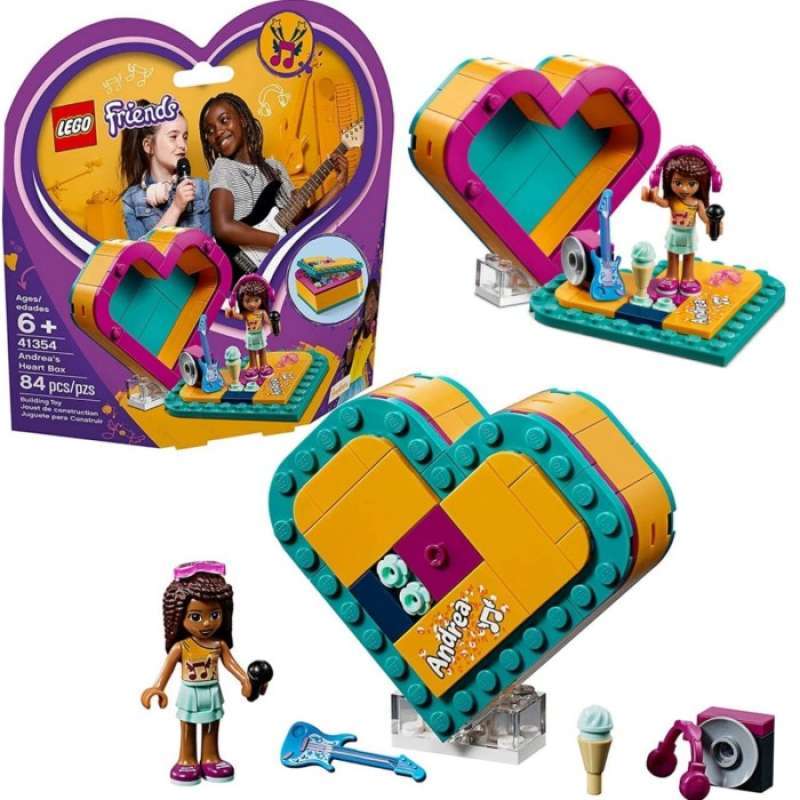 Lego friends mia's heart box on sale