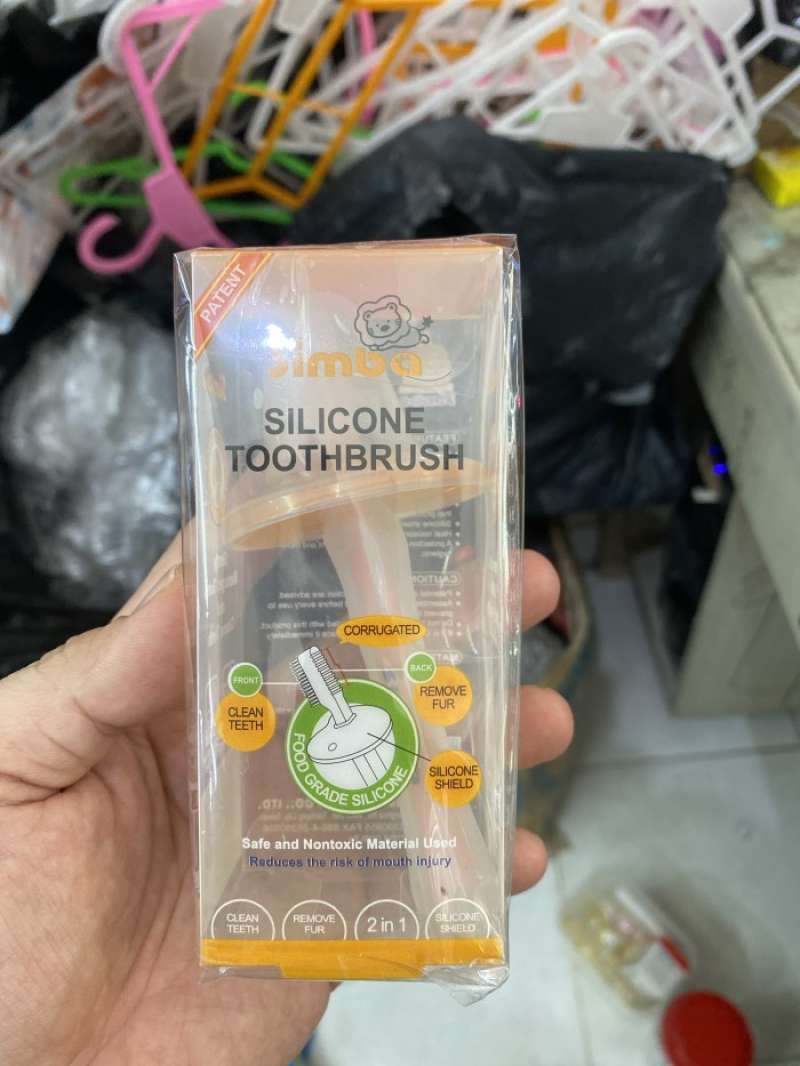 Simba outlet silicone toothbrush