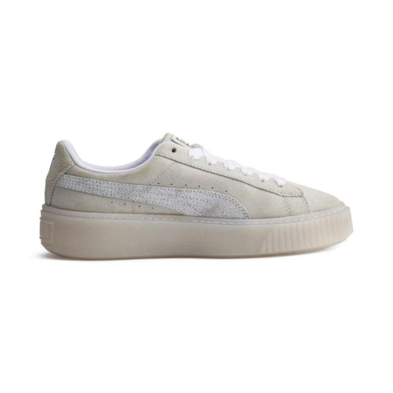 Jual Puma Suede Platform Artica Wn s White 36669401 4 di Seller