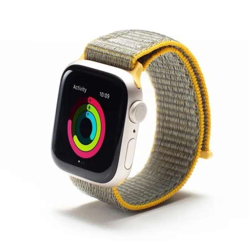 Strap untuk Apple Watch Nylon Zagg Sport Woven Band iWatch 45mm 41mm 7 6 5