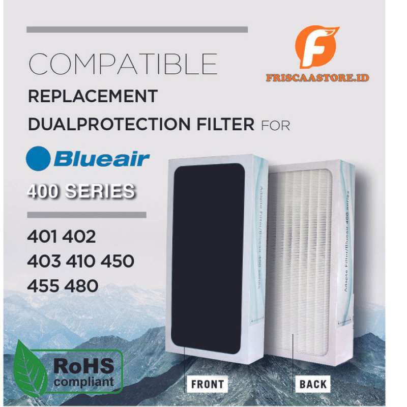 Jual Blueair 400 Series Compatible BUKAN ORI Filter SMOKESTOP