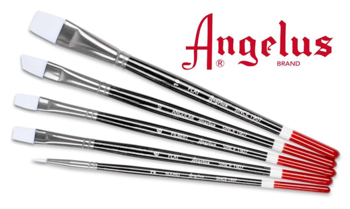 Jual Angelus Acrylic Paint Brush Starter Set Piece Brushes Set