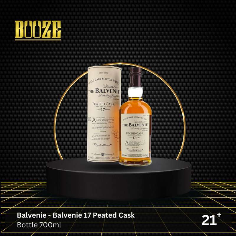 新品未開封 THE BALVENIE PEATED CASK 17年 新品未開封 THE BALVENIE