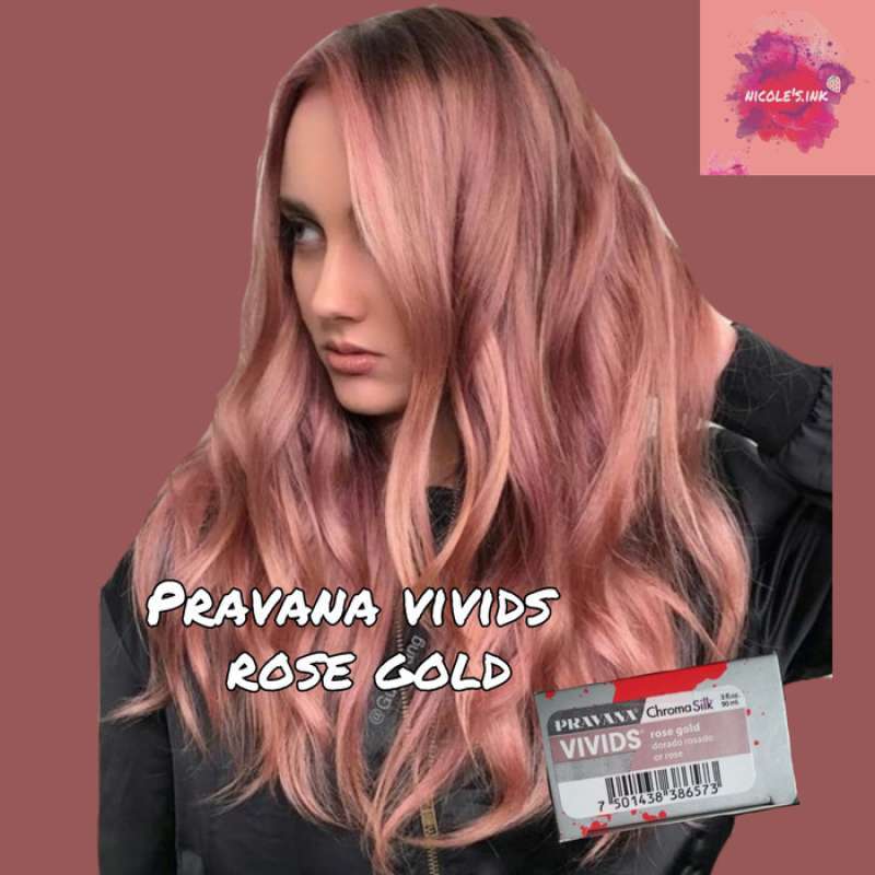 Pravana sales rose gold