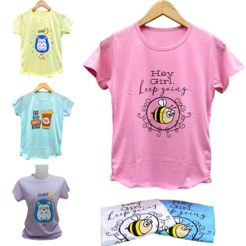 Baju t shirt outlet perempuan