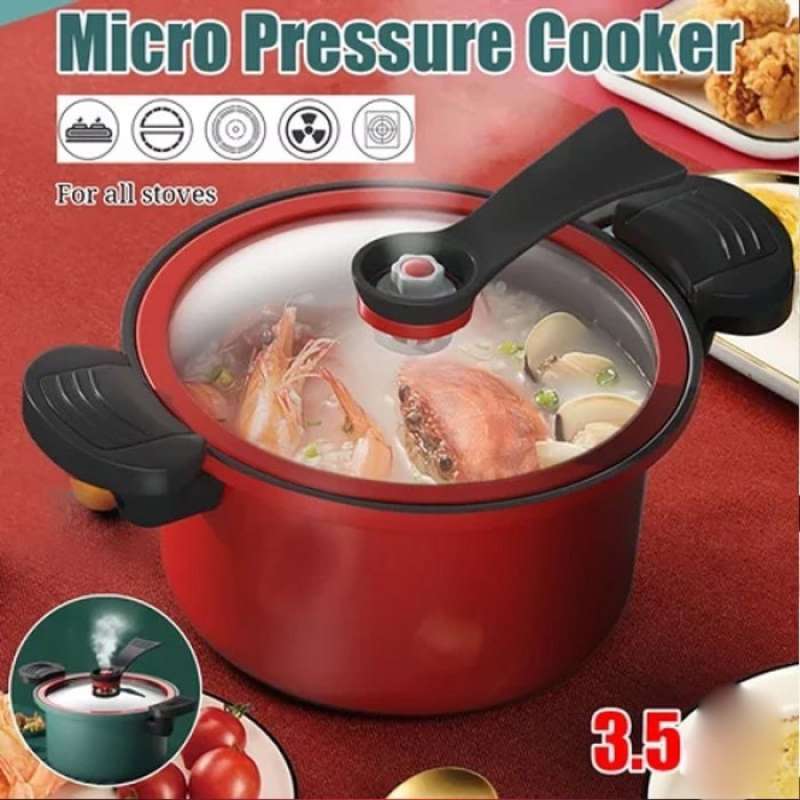 Teflon pressure cooker outlet