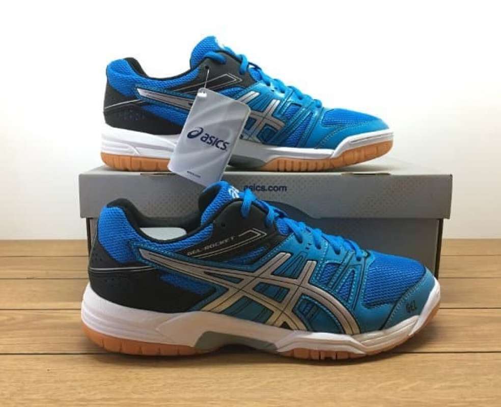 Jual Sepatu Tennis Assics Gel Rocket B405N ORIGINAL BNIB di