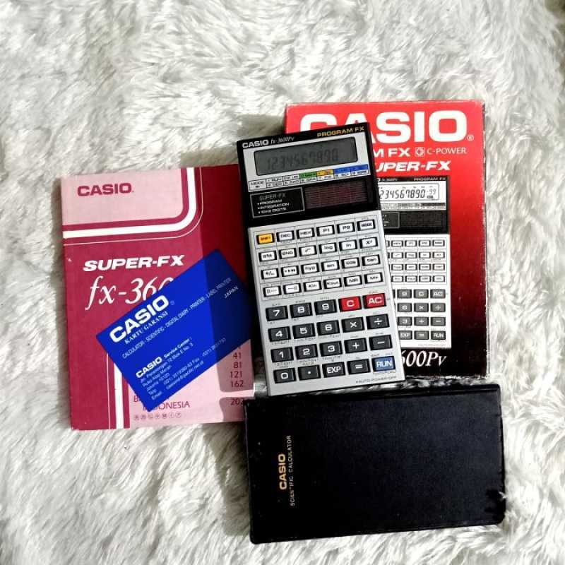Jual Calculator Casio FX3600P As Is di Seller Laris Plaza