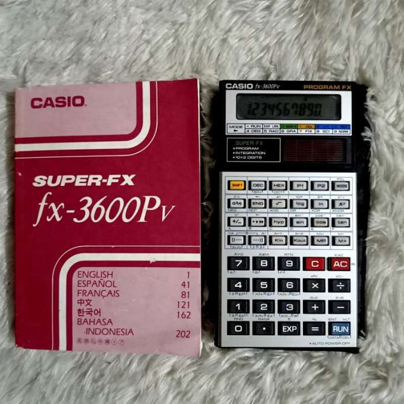Jual Calculator Casio Fx3600p As Is Di Seller Laris Plaza Cengkareng Timur Kota Jakarta Barat Blibli