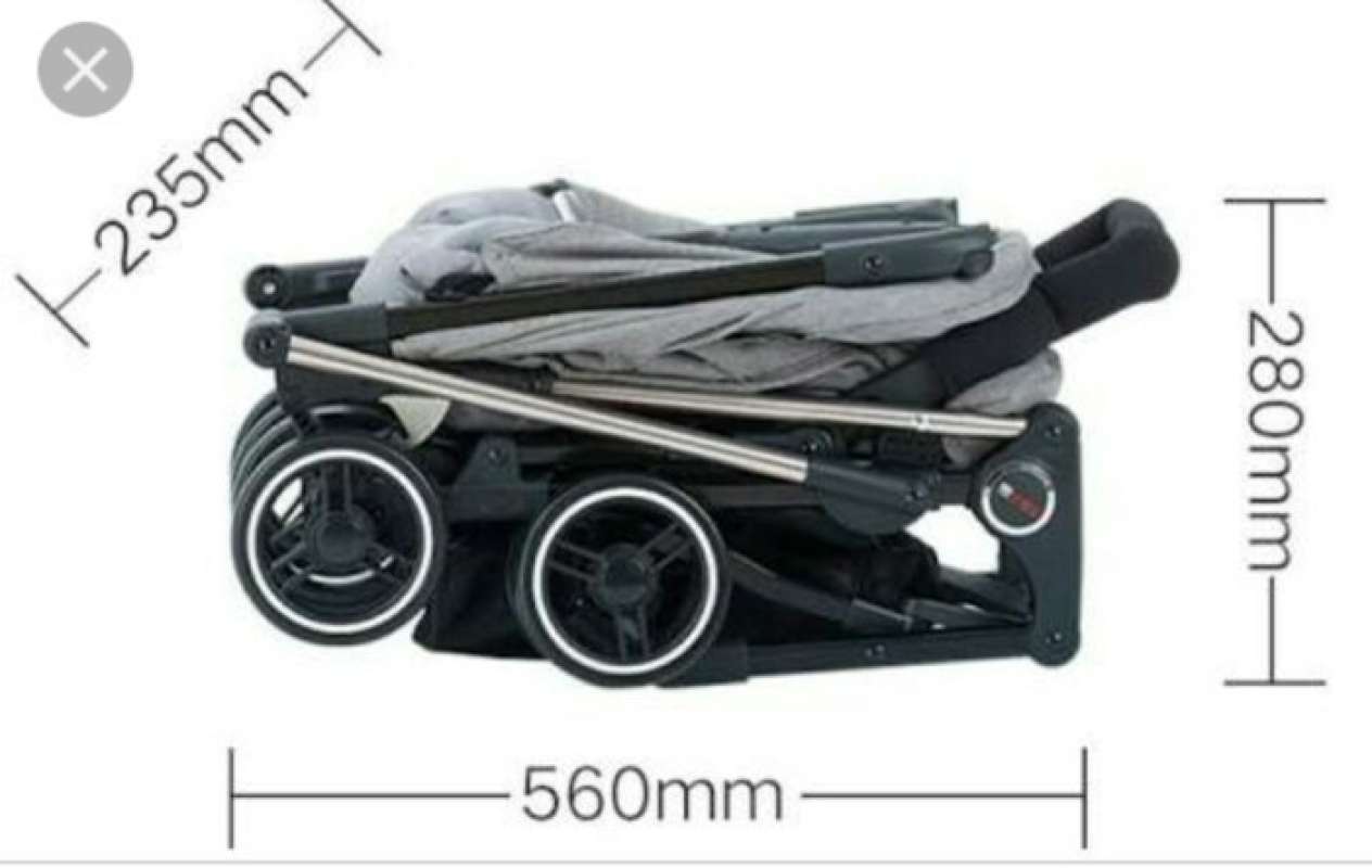 kereta dorong bayi traveling Stroler hugo cube