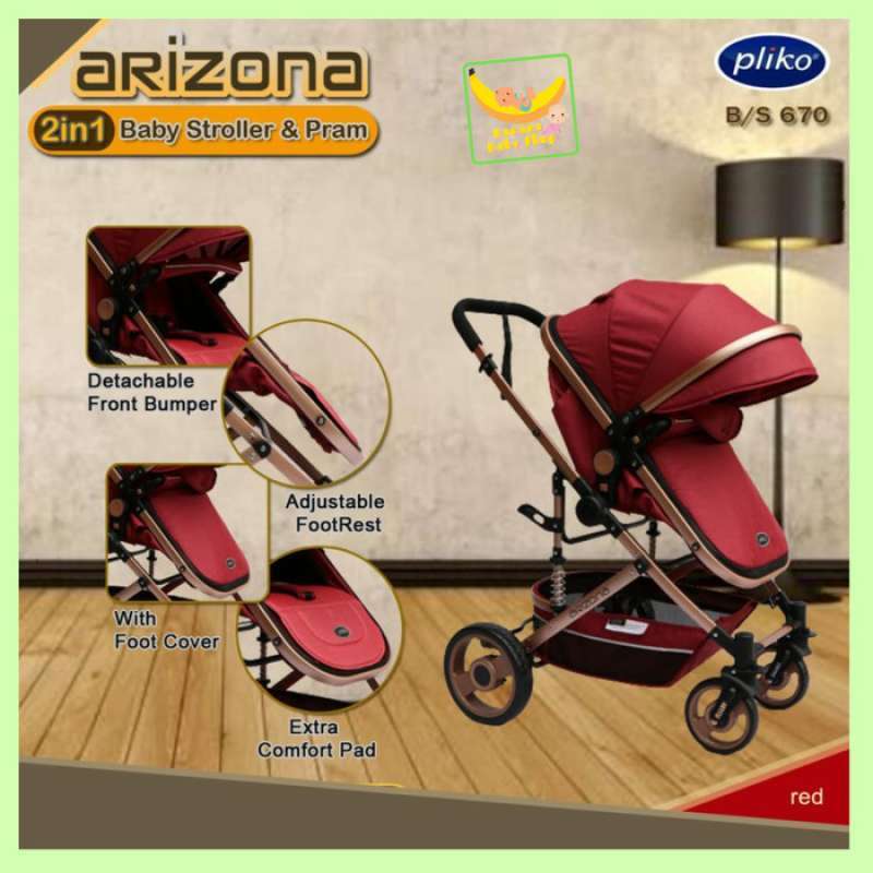 Sarung top stroller pliko