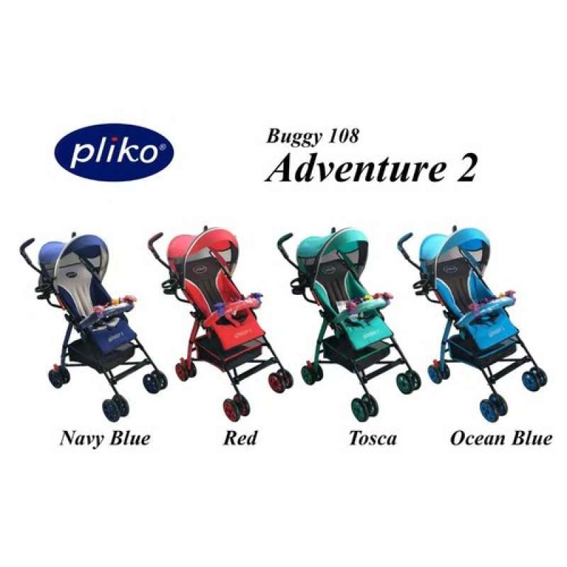 Kereta Bayi Stroller Baby pliko type pk 108 adventure warna random