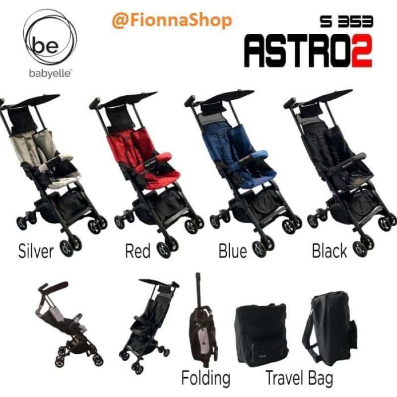 STROLLER BABYELLE POCKIT ASTRO S350 Blue
