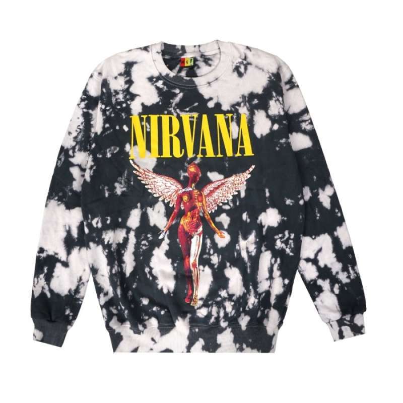 Nirvana tie dye sweater best sale