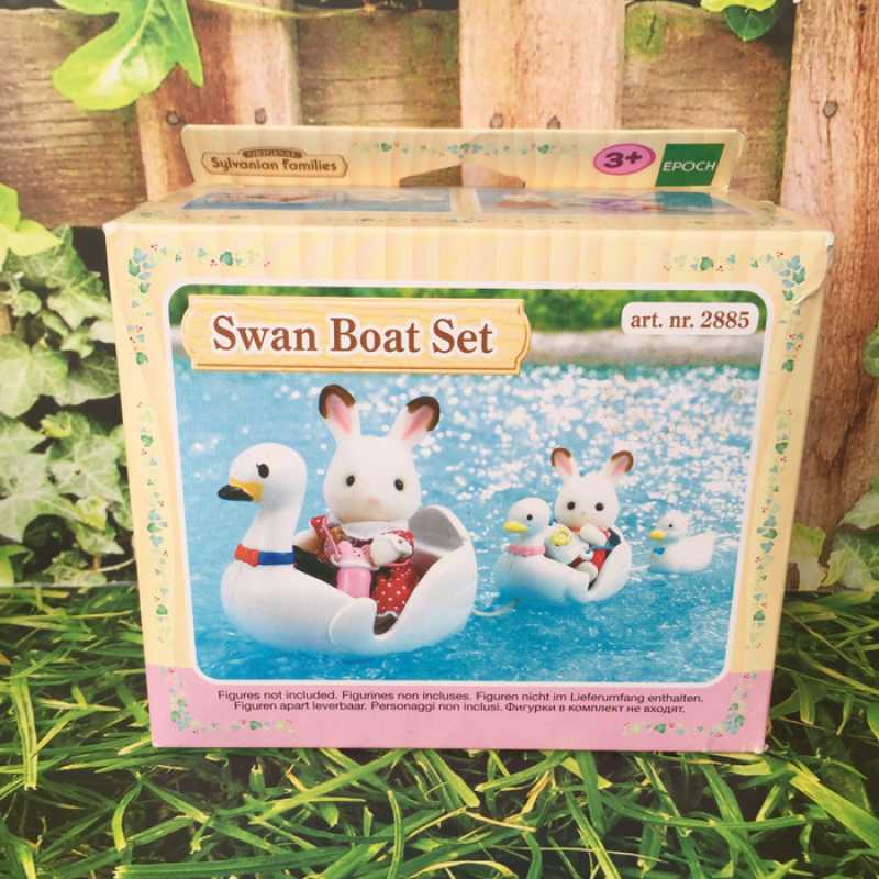 Sylvanian swan 2025 boat set