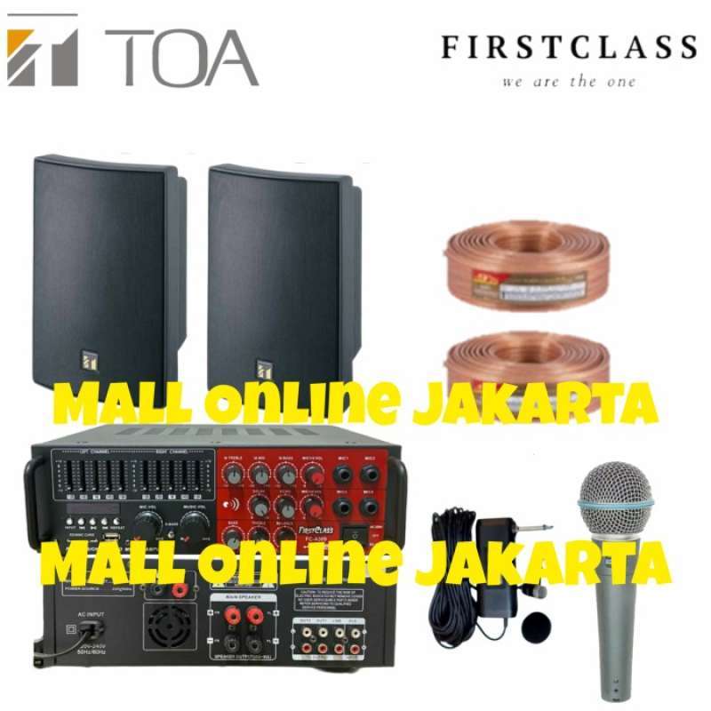 Paket Sound system masjid Toa Indoor Speaker gantung
