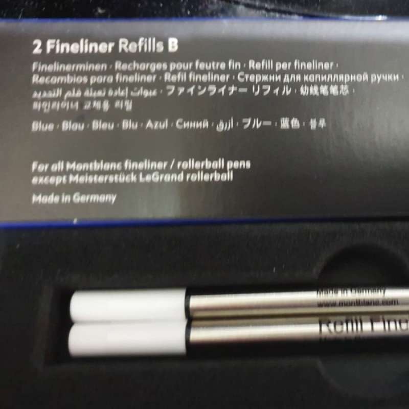 Refill fineliner montblanc best sale b