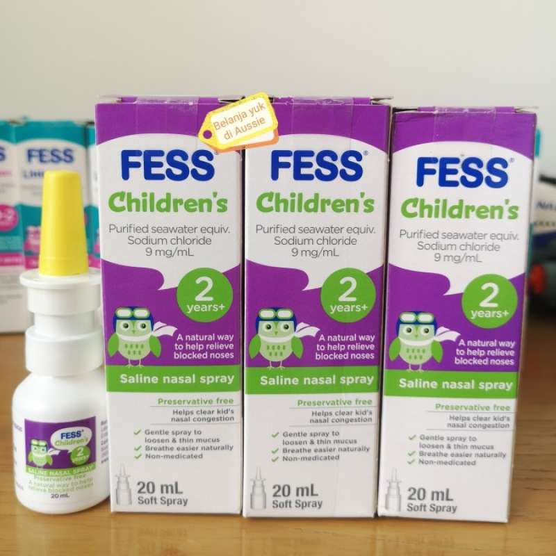 Fess children's sale nasal spray