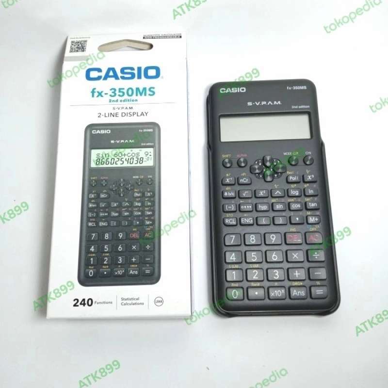 Kalkulator casio fx 350ms clearance