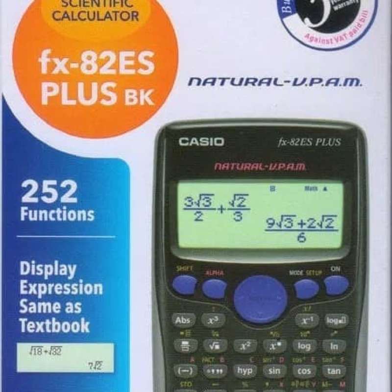Harga casio fx 82es plus top