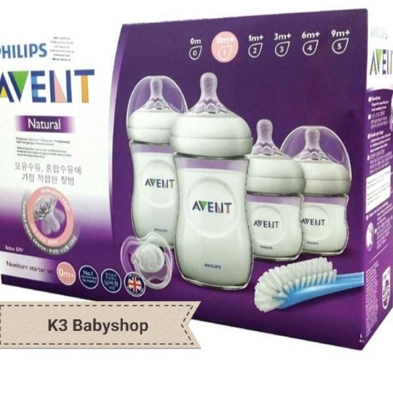 Newborn starter set avent clearance