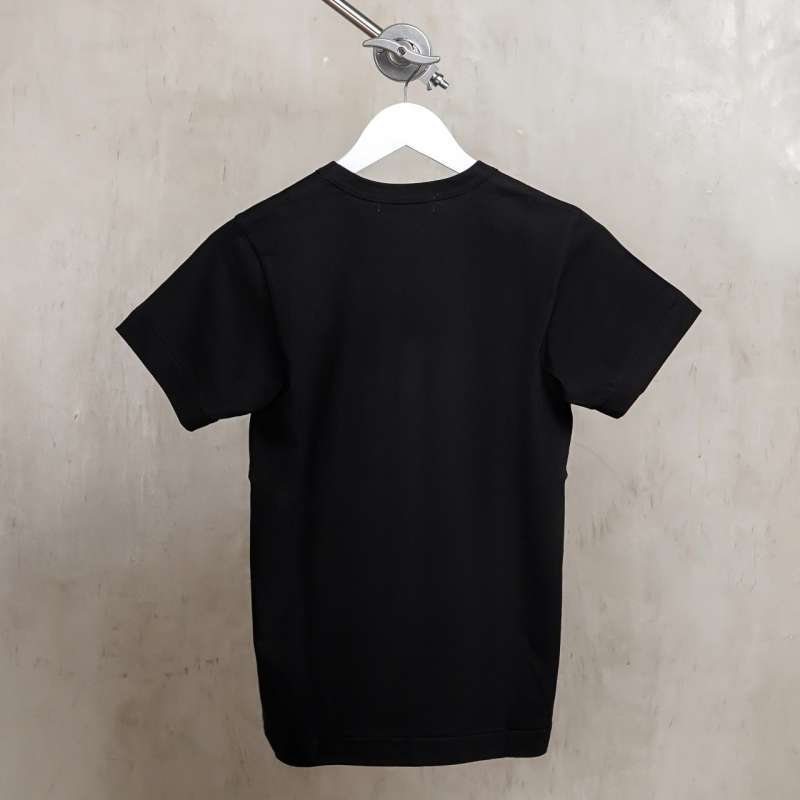 Jual Kaos CDG PLAY SMALL GOLD HEART BLACK Tshirt 100 ORIGINAL di