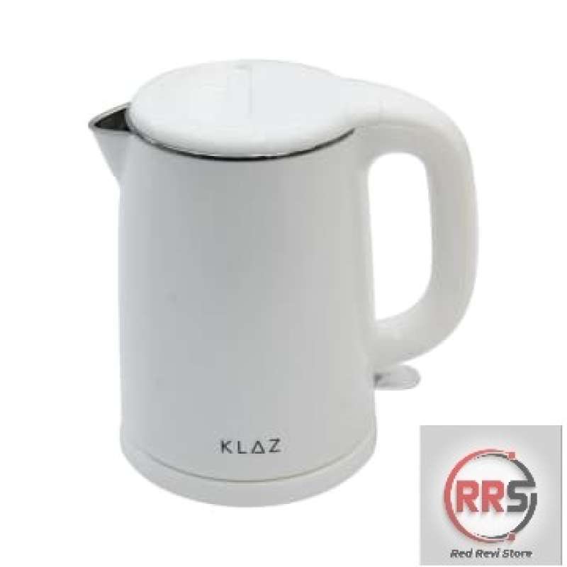 Promo Water Kettle Teko Listrik Pemanas Air KLAZ 1Ltr Double Wall