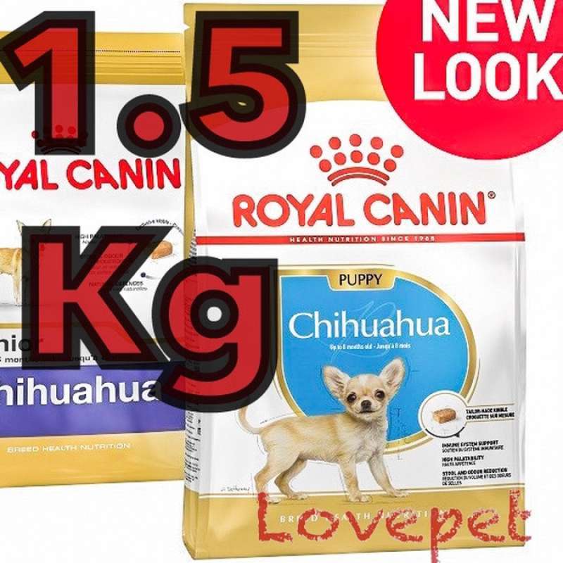 Promo Royal Canin Chihuahua Junior 1.5kg rc Chihuahua Puppy 1.5 Kg cihuahua Diskon 23 Di Seller Laraji Store Kalibata Kota Jakarta Selatan Blibli