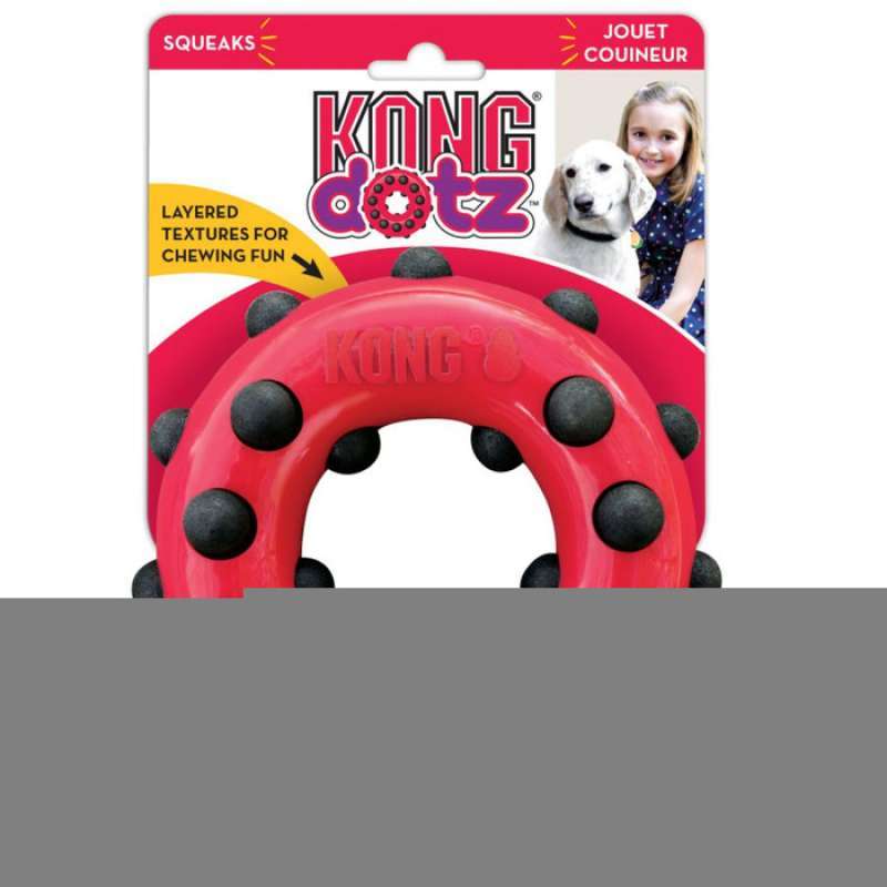 Promo Mainan Anjing Gigitan Kong Dotz Circle Large TDD11 Diskon
