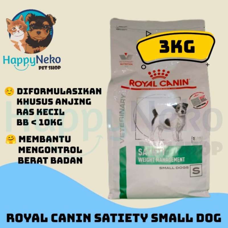 Royal canin satiety small hot sale dog 3kg