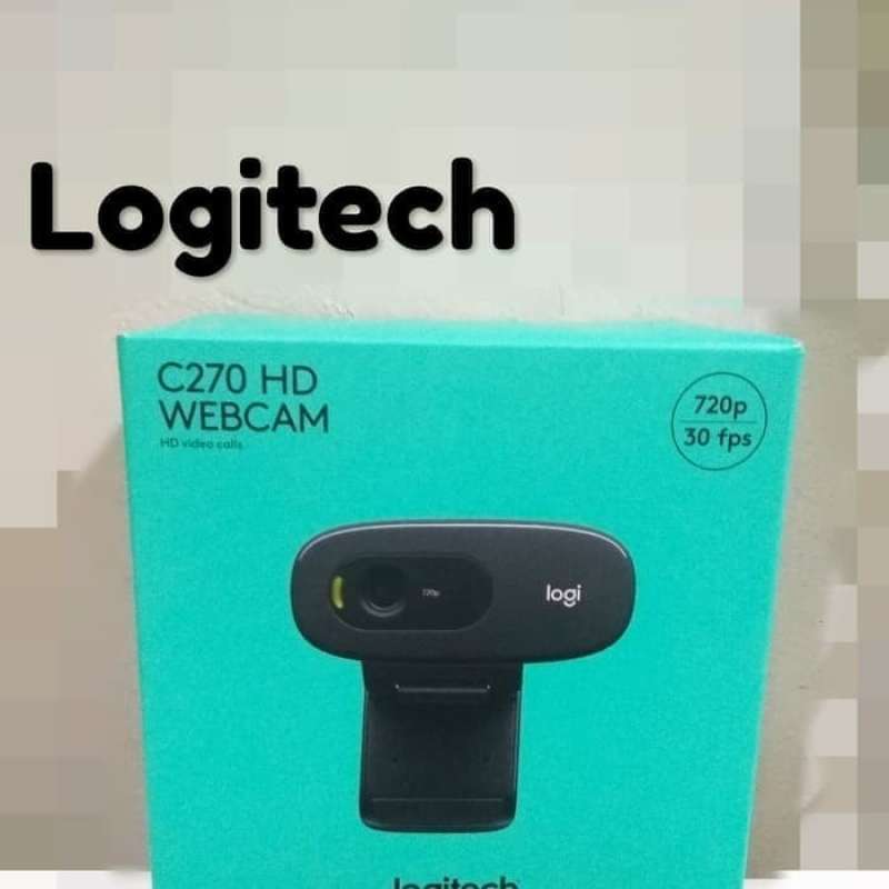 Promo Logitech Webcam C270. C 270. C 270 Hd Non Tokocabang