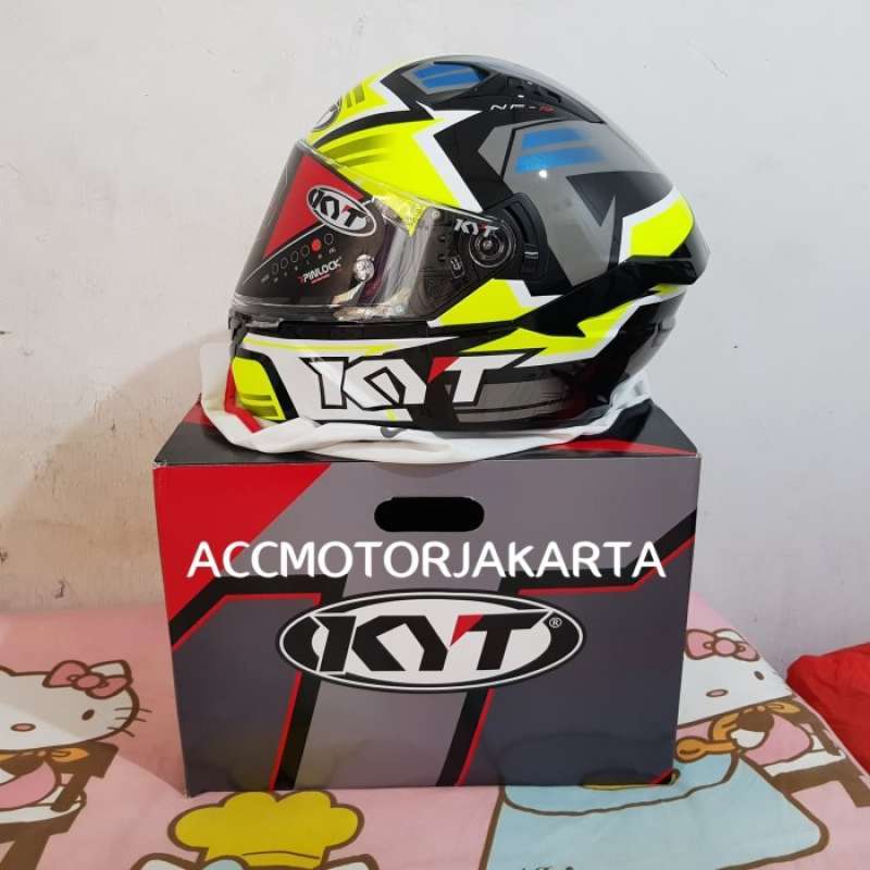 Promo KYT NFR Casco Artwork Yellow Black Edition SNI Diskon 23 di