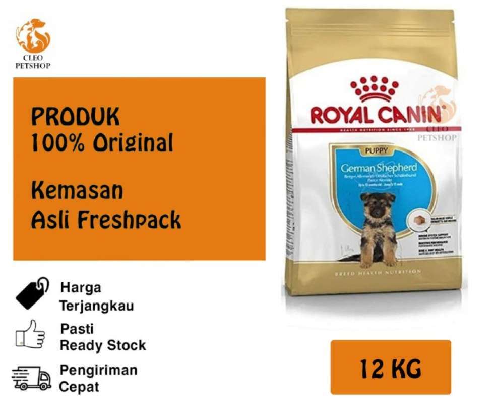 Royal canin german shepherd junior 12kg discount
