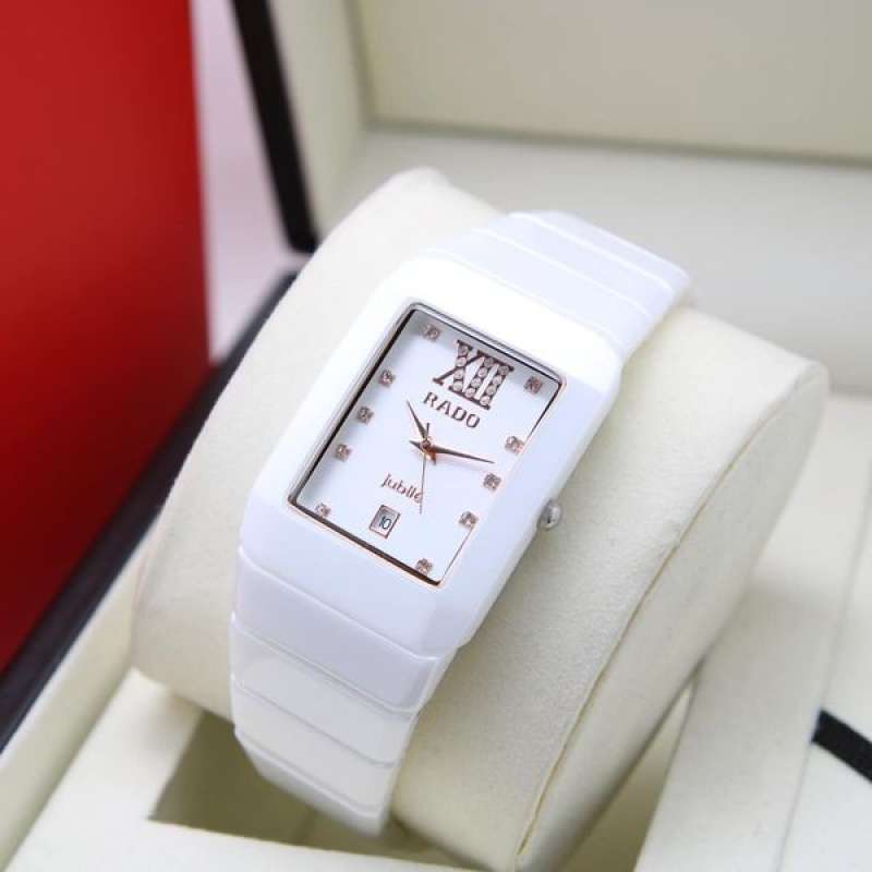 Jual JAM TANGAN WANITA RADO KERAMIK PREMIUM 3 CM di Seller