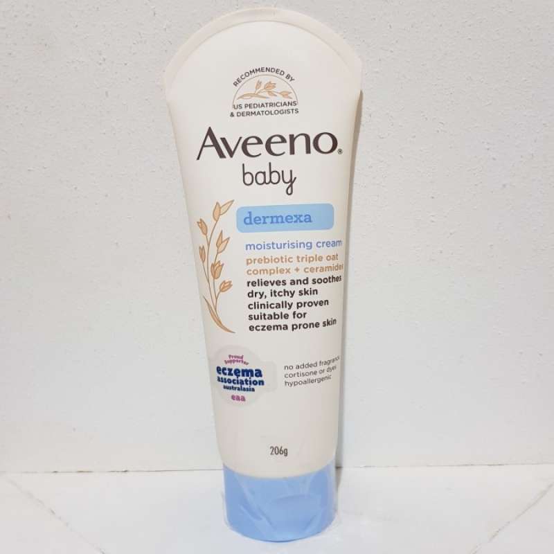 Aveeno baby dermexa moisturising cream for eczema prone skin 206g sales