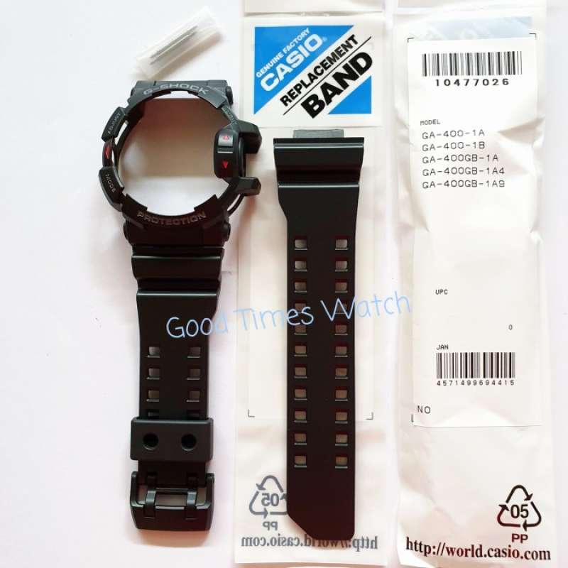 Jual PAKET STRAP BEZEL G SHOCK GA 400 1B GA 400 Casio Original Fit