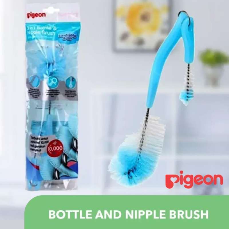 Pigeon 2 in 1 bottle best sale nipple brush