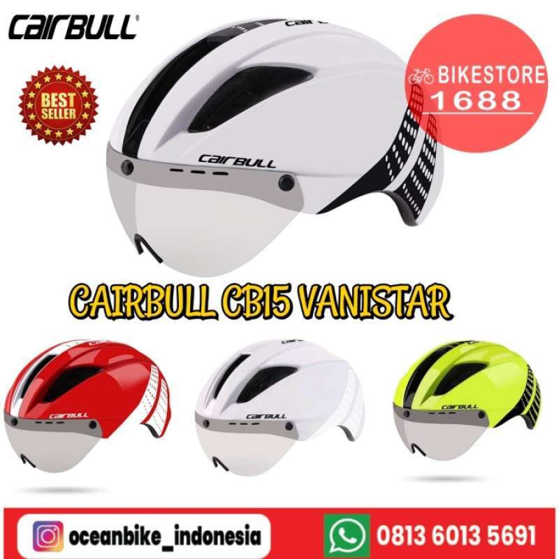 Helm Sepeda CAIRBULL VANISTAR CB 15 Helmet Cycling MTB Roadbike seli