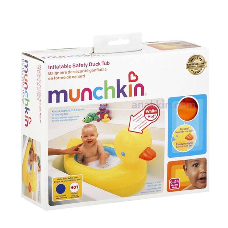 Promo Munchkin White Hot Inflatable Safety Duck Tub bak mandi