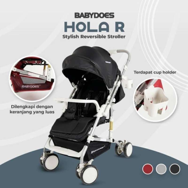 Jual Babydoes Stroller Hola R Reversible Handle Kereta Dorong