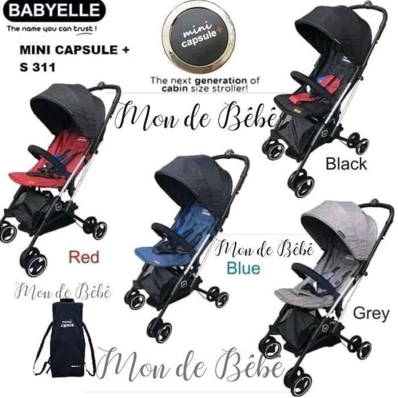 Stroller Baby Elle Mini Capsule Plus S311