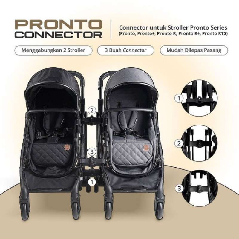 Jual 2025 stroller kembar
