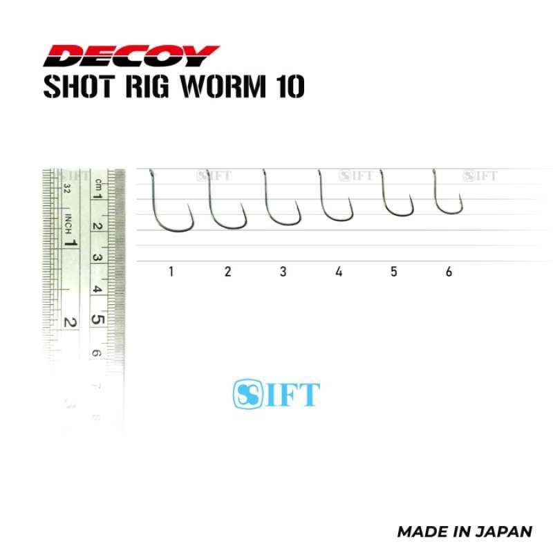 Jual Kail Pancing Decoy Shot Rig Worm 10, No 1 S/d 6, Made In Japan Di  Seller Retail Indo Global - Cengkareng Timur, Kota Jakarta Barat