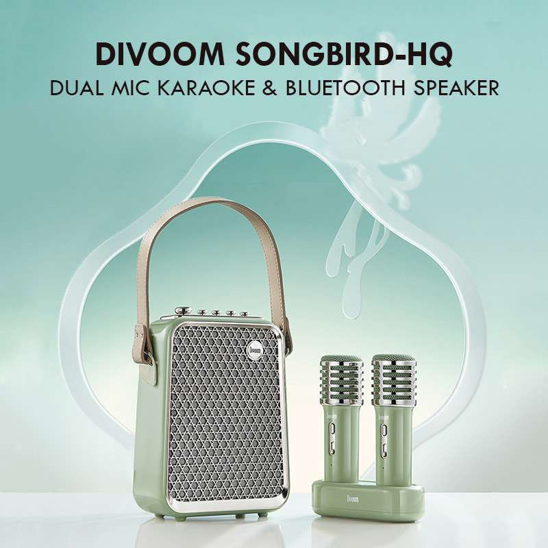 Jual Divoom Songbird-hq 50w Karaoke Bluetooth Speaker Dual Mic